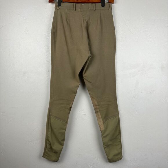 Ariat Sport Breeches Equestrian Riding Pants Beige Tan Size 24L - Picture 10 of 11